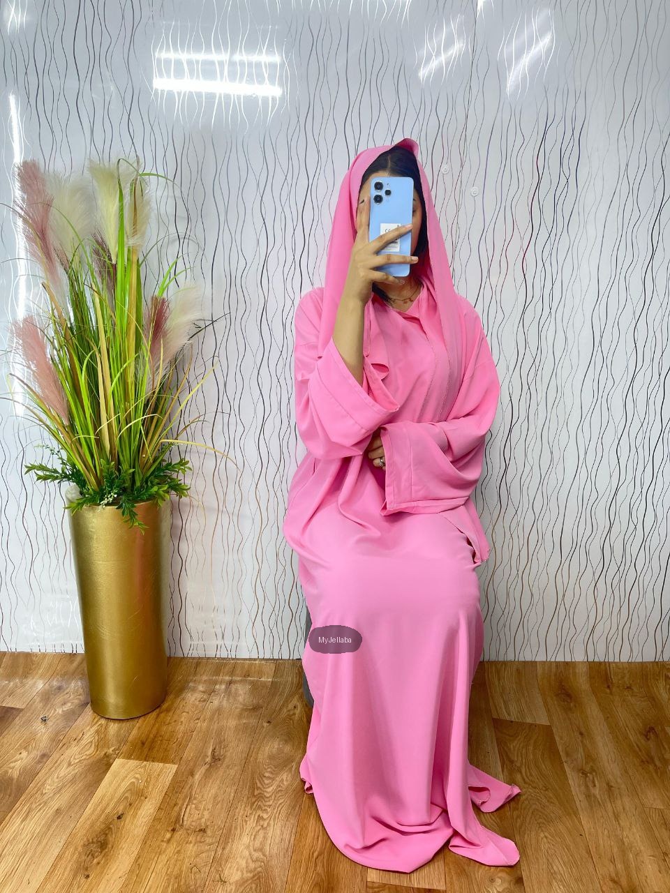 Jellaba Moderne Rose