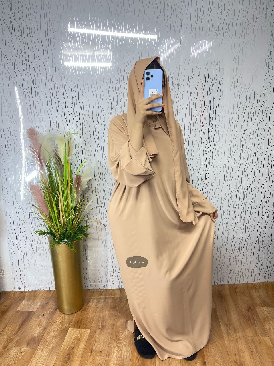 Jellaba Femme Moderne Beige