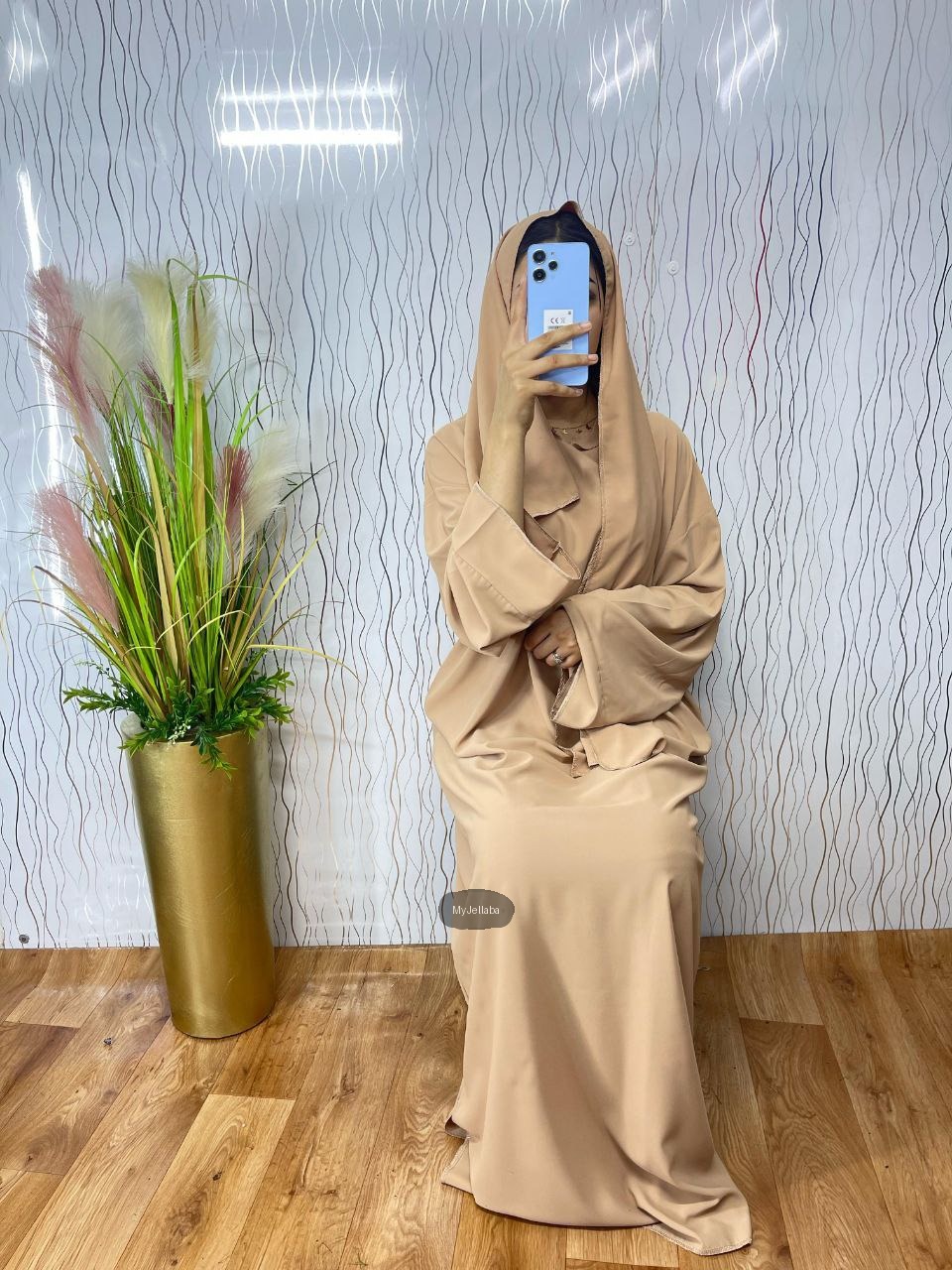 Jellaba Femme Moderne Beige