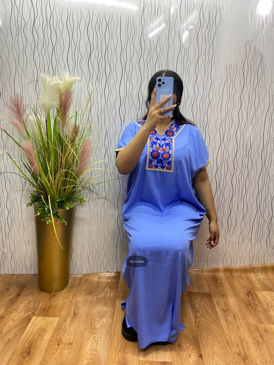 Boubou Élégant Brodée - 3