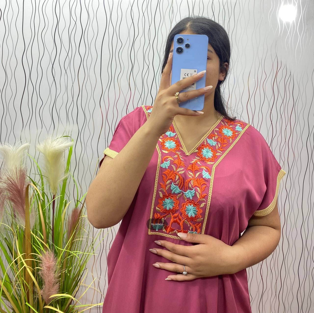 Jellaba Traditionnelle Brodée Femme