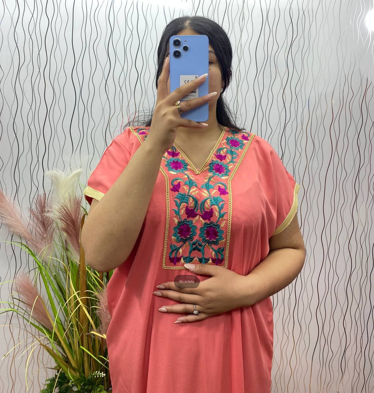 Jellaba Traditionnelle Brodée Femme