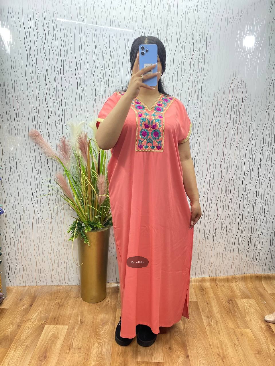 Jellaba Traditionnelle Brodée Femme - 9