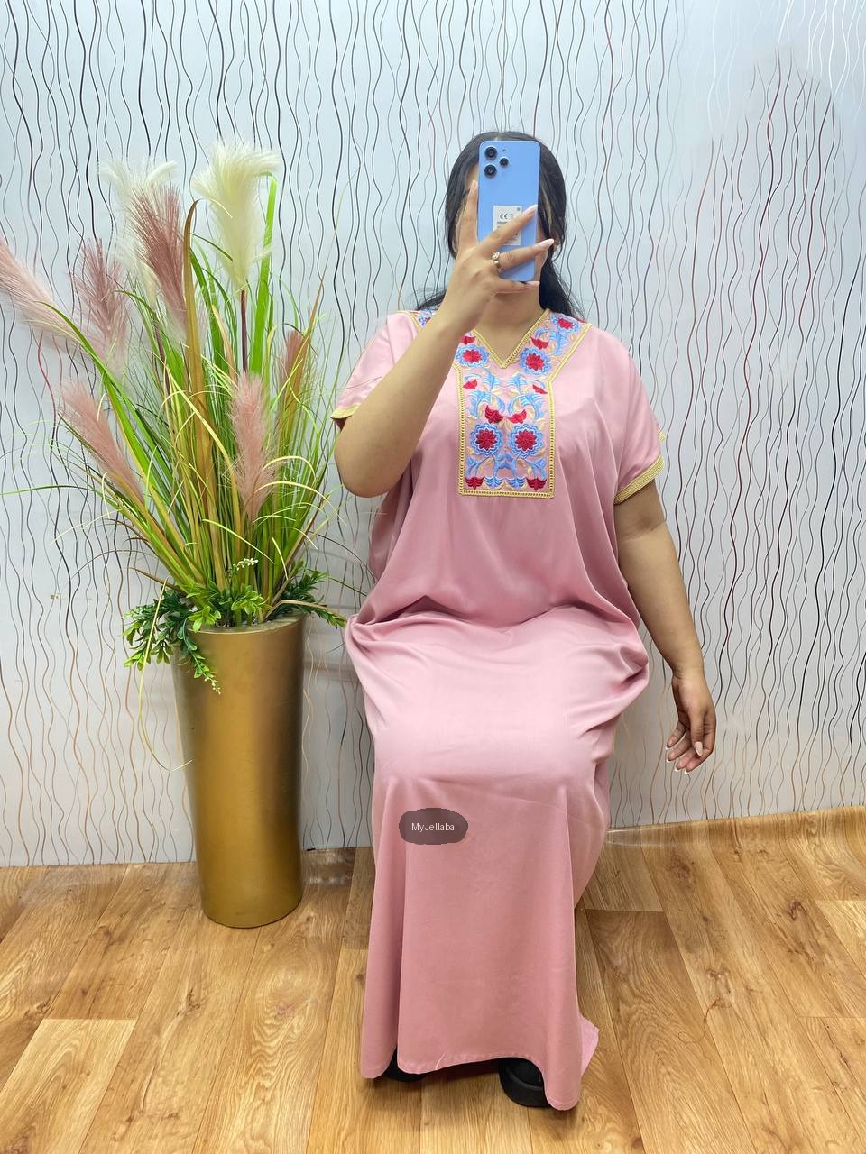 Jellaba Traditionnelle Brodée Femme - 7