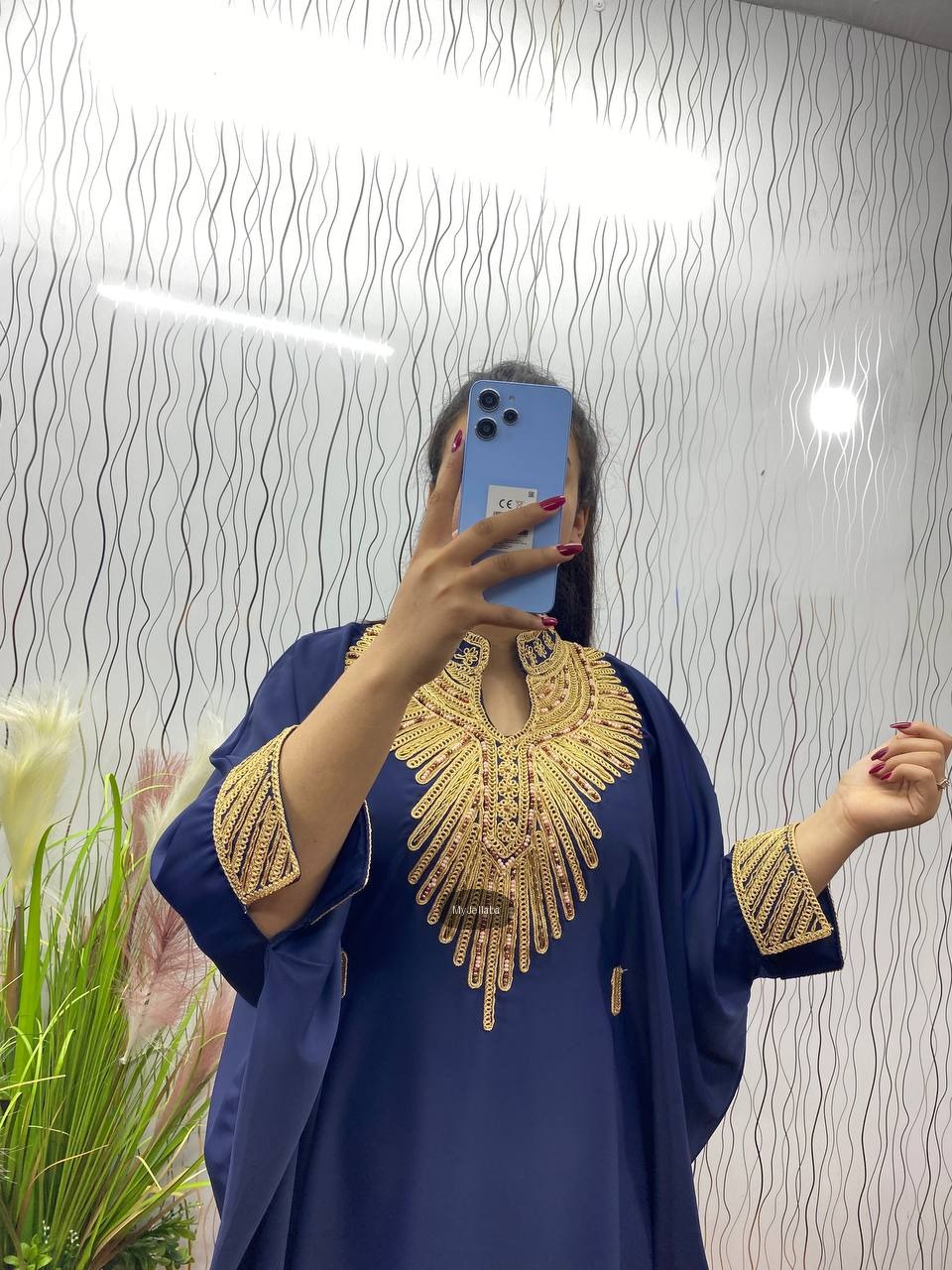 Jellaba Émeraude Royale Brodée - 6