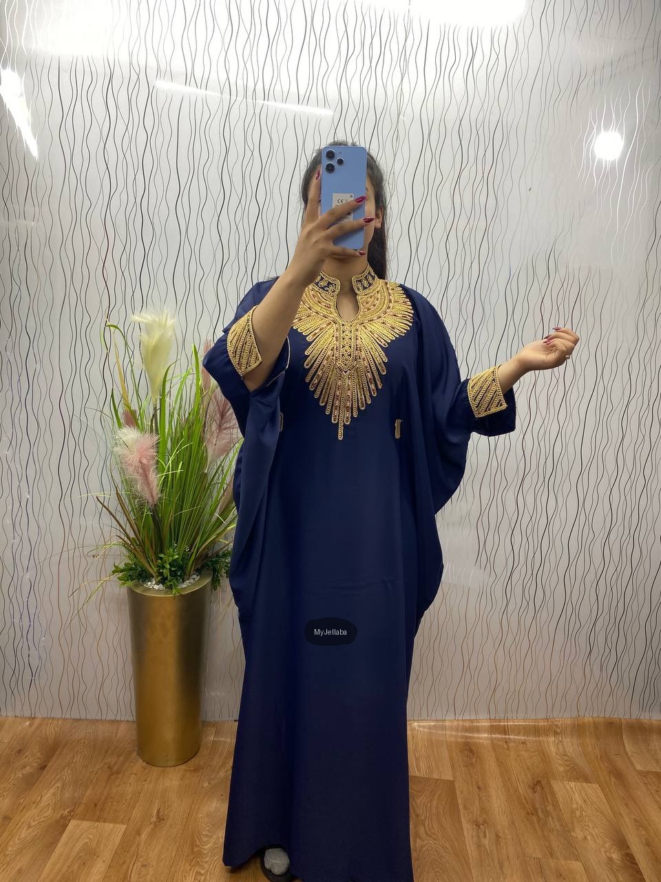 Jellaba Émeraude Royale Brodée - 8