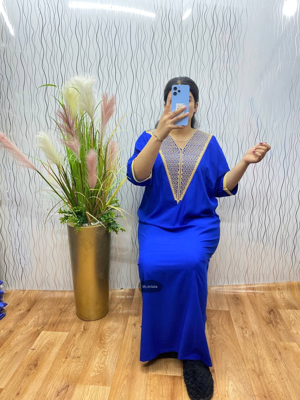 Jellaba Moderne Broderie Dorée - 3