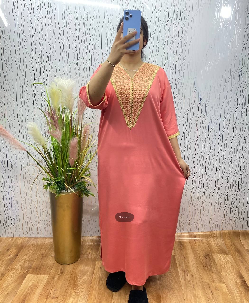 Jellaba Moderne Brodée Femme - 7