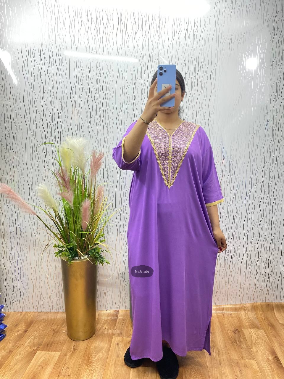 Jellaba Moderne Brodée Femme - 10