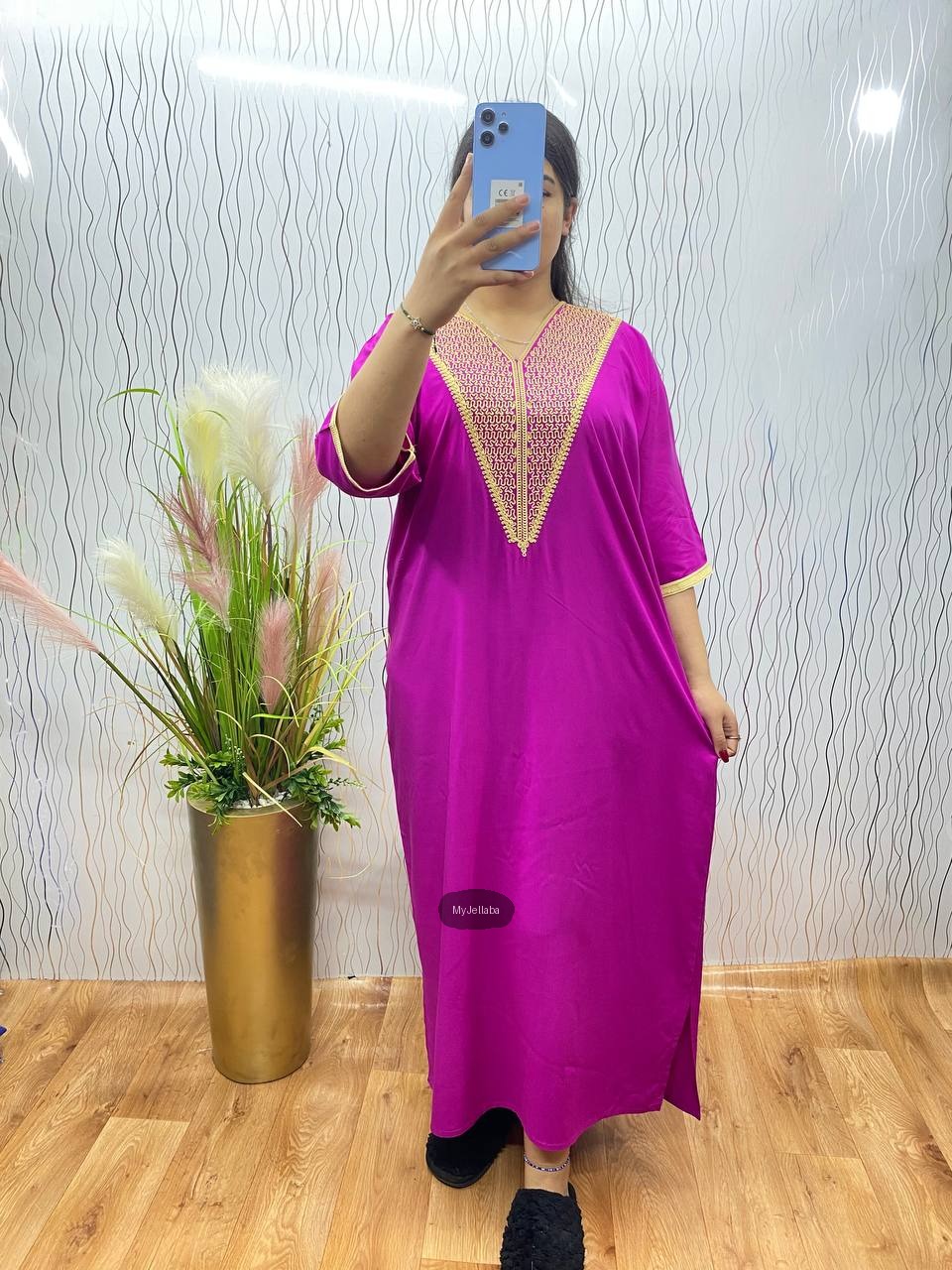 Jellaba Moderne Brodée Femme - 9